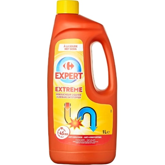 Déboucheur Liquide Express CARREFOUR EXPERT