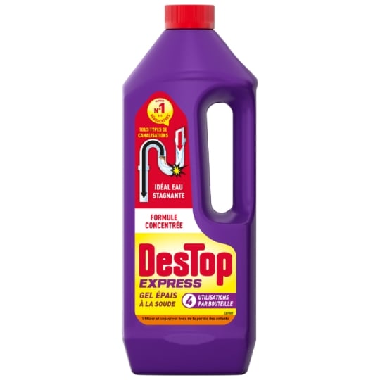 Déboucheur Express Gel Multi-Usages DESTOP