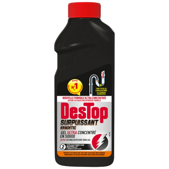 Déboucheur Surpuissant Gel Ultra concentré DESTOP