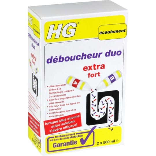 Déboucheur Duo Extra Fort HG