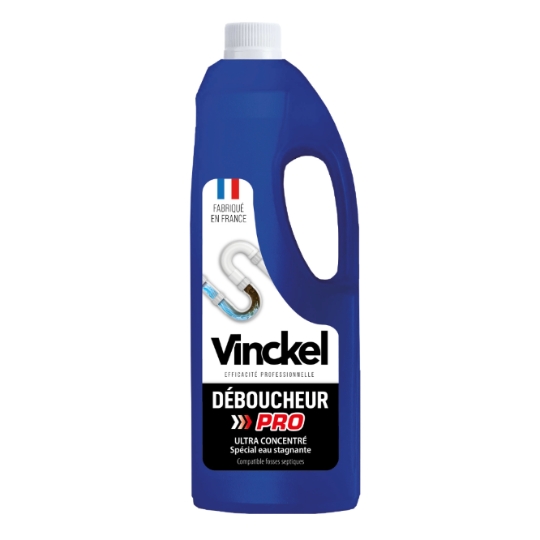Déboucheur Gel Concentré à 26% Soude Caustique VINCKEL PROFESSIONNEL