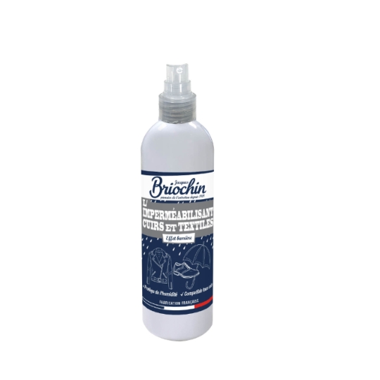 Imperméabilisant Protège Nourrit Assouplit Cuir Nubuck Textile Parfum Vanille BRIOCHIN