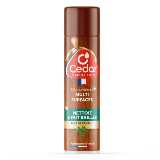 Nettoyant Multi-Surfaces Bois et Meubles Cire de Carnauba O'CEDAR