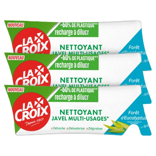 Nettoyant Ménager Recharge Javel Multi-Usage Forêt d'Eucalyptus LA CROIX