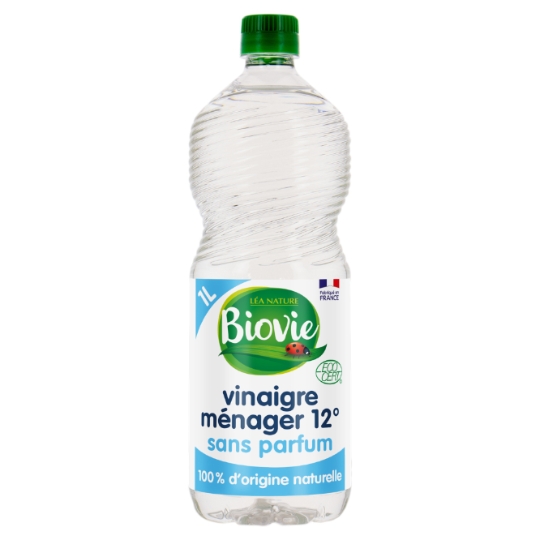 Vinaigre ménager Multi-Usage 12° Sans Parfum Ecocert BIOVIE