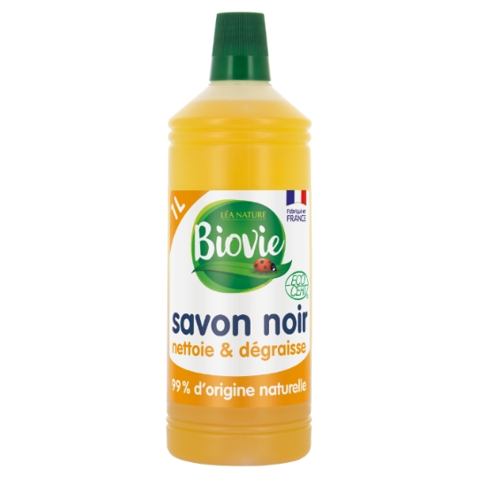 Nettoyant Ménager Multi-Surfaces Savon Noir Huile de Lin Ecocert BIOVIE