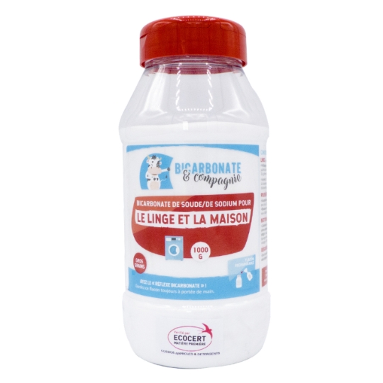 Bicarbonate de Soude et Sodium Linge et Maison Gros Grains BICARBONATE & COMPAGNIE