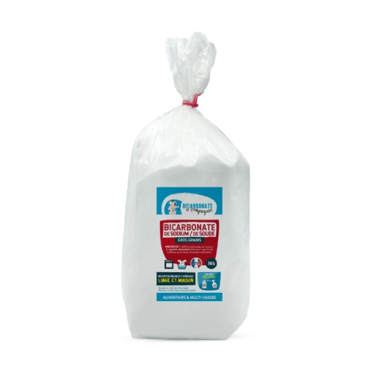 Bicarbonate de Soude et Sodium Ménager Gros Grains BICARBONATE & COMPAGNIE