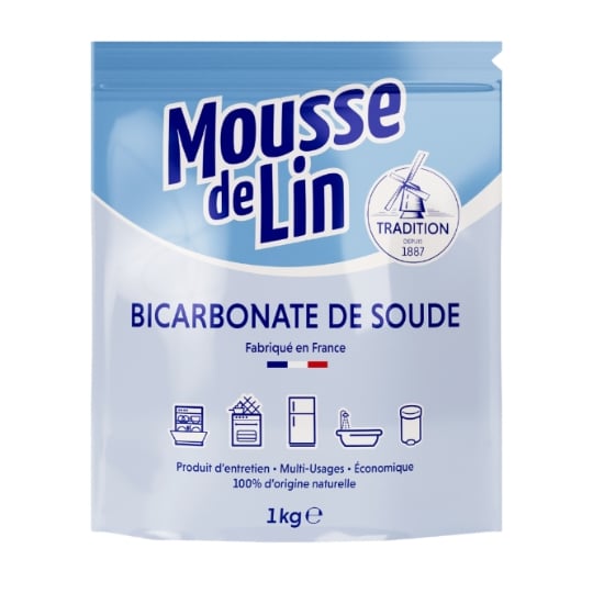Bicarbonate De Soude En Poudre Pour L'entretien MOUSSE DE LIN