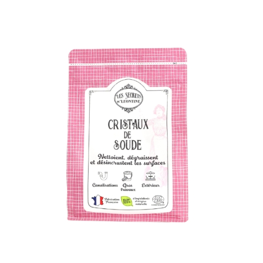 Cristaux de soude Nettoyant Dégraissant Désincrustant Ecocert LES SECRETS DE LEONTINE