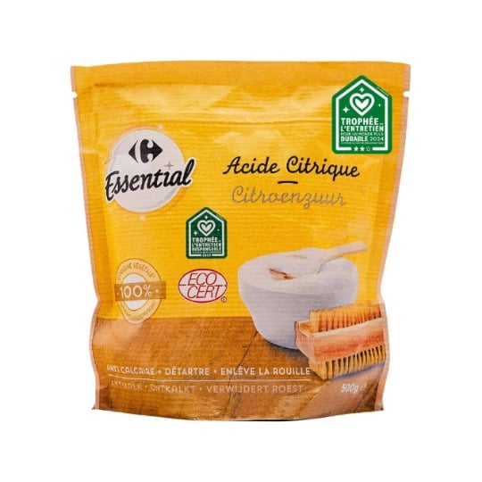 Nettoyant Ménager Acide Citrique Ecocert CARREFOUR ESSENTIAL