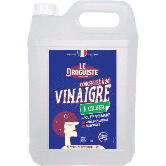 Vinaigre Multi-usages Multi-surfaces Concentré À Diluer 20° Ecocert LE DROGUISTE