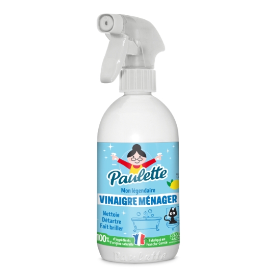 Nettoyant Ménager Multi-Surfaces Vinaigre Citron Ecocert PAULETTE