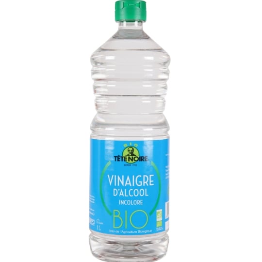 Vinaigre d'Alcool Incolore Issu De L'Agriculture Biologique 6% TETE NOIRE