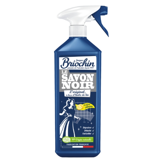 Savon noir parfum citron BRIOCHIN