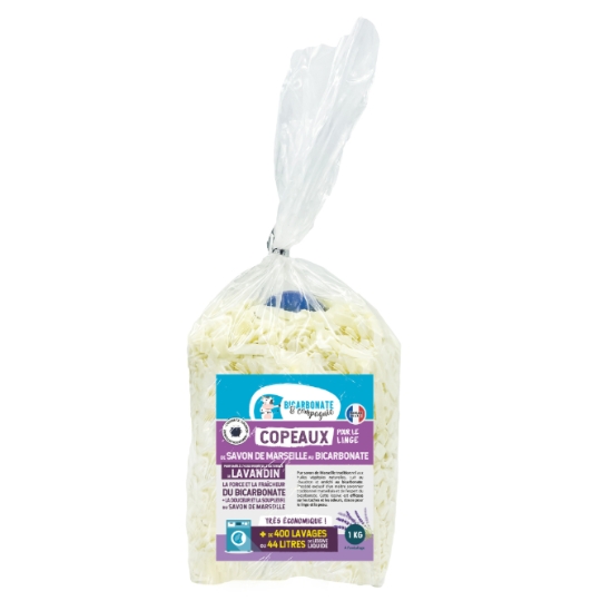 Savon En Copeaux de Marseille Et Bicarbonate BICARBONATE & COMPAGNIE