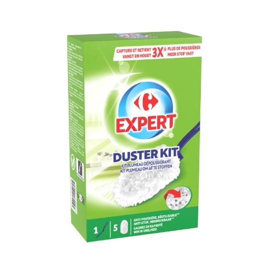 Kit plumeau Dépoussiérant 360° + 5 Recharges CARREFOUR EXPERT