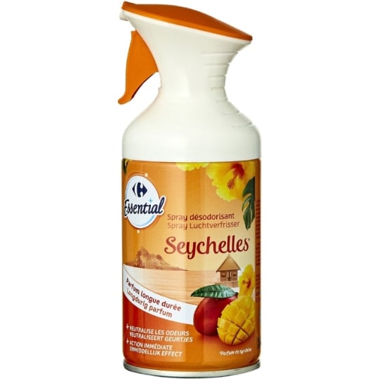 Désodorisant Spray Seychelles Essential CARREFOUR ESSENTIAL