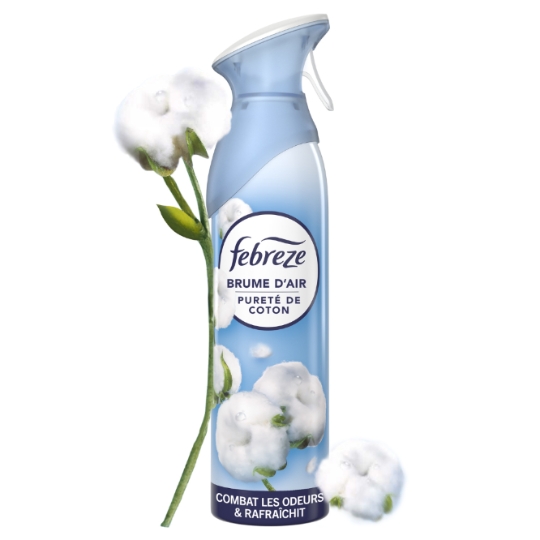 Désodorisant Spray Pureté de Coton Brume d'air FEBREZE