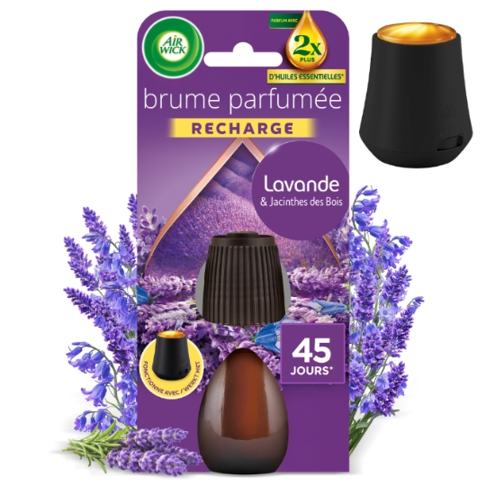 Désodorisant Recharge Automatique Huiles essentielles Lavande AIR WICK