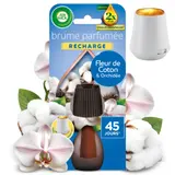 Désodorisant Recharge Huiles Essentielles Fleur de Coton et Orchidée AIR WICK