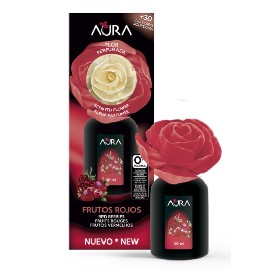 Désodorisant Fleur parfumée Fruits rouges AURA