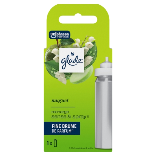 Désodorisant Recharge Muguet Sense & Spray GLADE