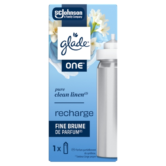 Désodorisant Recharge Spray Linge propre Touch and Fresh GLADE