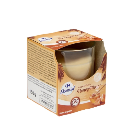 Bougie parfumée lune de miel CARREFOUR ESSENTIAL