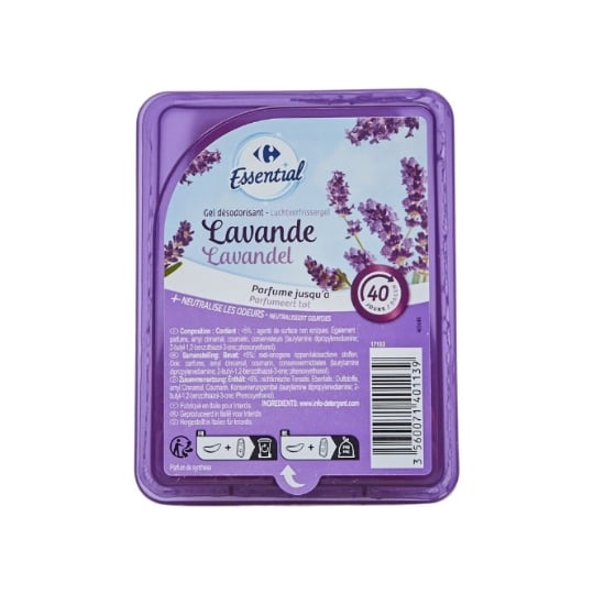 Désodorisant Gel Lavande CARREFOUR ESSENTIAL