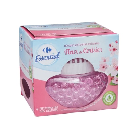 Désodorisant Perles Fleur de cerisier Essential CARREFOUR ESSENTIAL