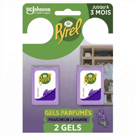 Gels Parfumés Fraîcheur Lavande PYREL
