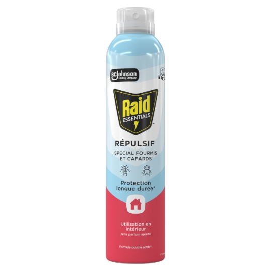 Répulsif Spécial Fourmis et Cafards Protection Longue Durée Essentials RAID