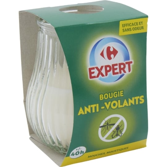 Bougie Parfumée Anti volants CARREFOUR EXPERT