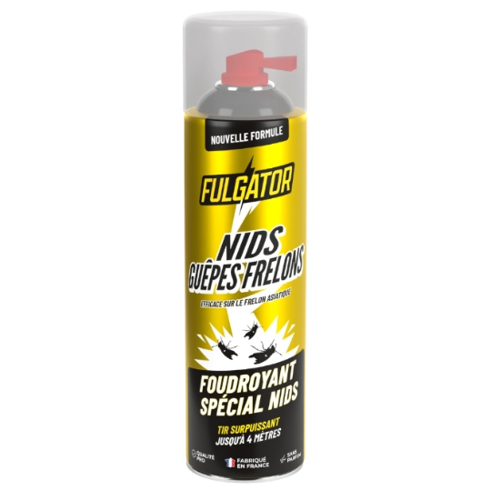 Insecticide Guêpes Frelons Foudroyant Spécial Nids FULGATOR