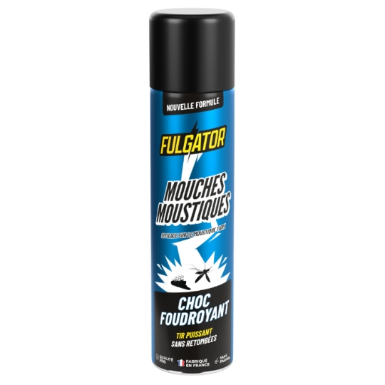 Insecticide Mouches Moustiques Choc Foudroyant FULGATOR