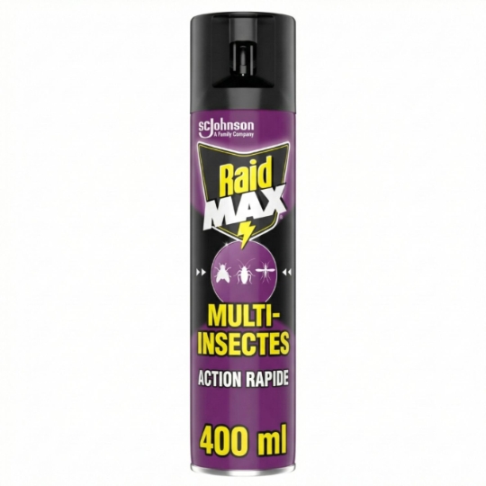 Insecticide Spray Multi-Insectes Action Max RAID