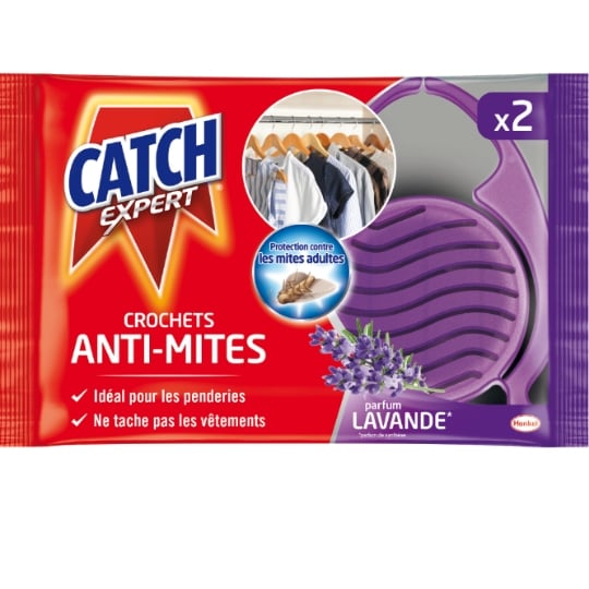 Crochets Anti-Mites  Parfum Lavande  CATCH