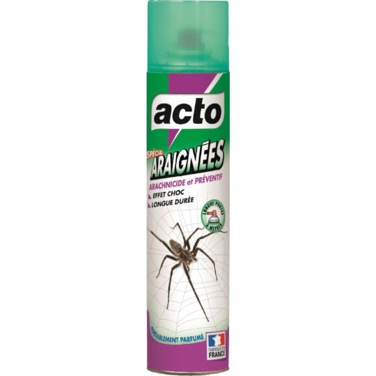 Aérosol Spécial Araignées 400ml Acto Insecticides Arai1 ACTO