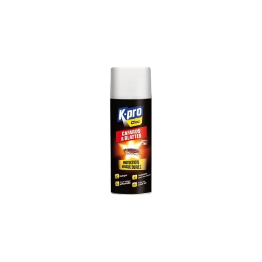 Aérosol Anti Cafards Et Punaises Kpro 400 Ml KPROLINE