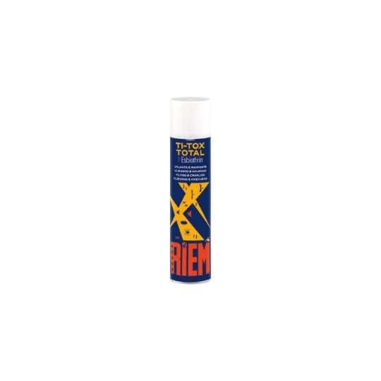 Insecticide Spray Riem Ti-tox Total 400 Ml Insectes Volants Et Rampants RIEM