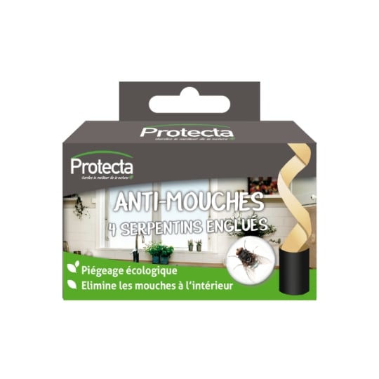 Anti Mouches Serpentins Etui De 4 - Protecta PROTECTA