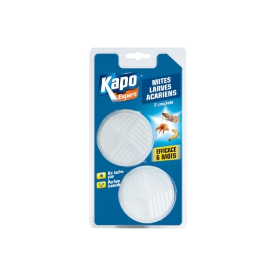 Kapo Crochet Anti Mites 2x55gr Tp18 - Kapo - - Jardin > Répulsif Animaux Et Traitement Insectes > Traitement Mites