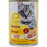 Pâtée Pour Chat Adulte En Terrine Poulet Vitalive CARREFOUR COMPANINO