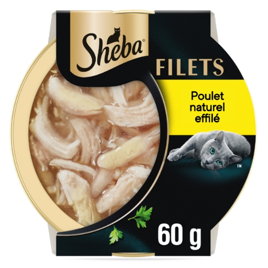 Pâtée Pour Chat Adulte Filets Poulet SHEBA