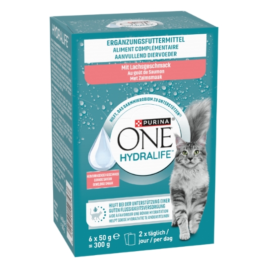 Aliment Complémentaire pour Chat Adulte Hydralife Saumon PURINA