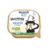 Pâtée Pour Chat Adulte En Terrine Sans Céréales Truite Dinde Bio Nestor Bio NESTOR BIO