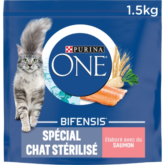 Croquettes Pour Chat Adulte Stérilisé Saumon Bifensis PURINA ONE