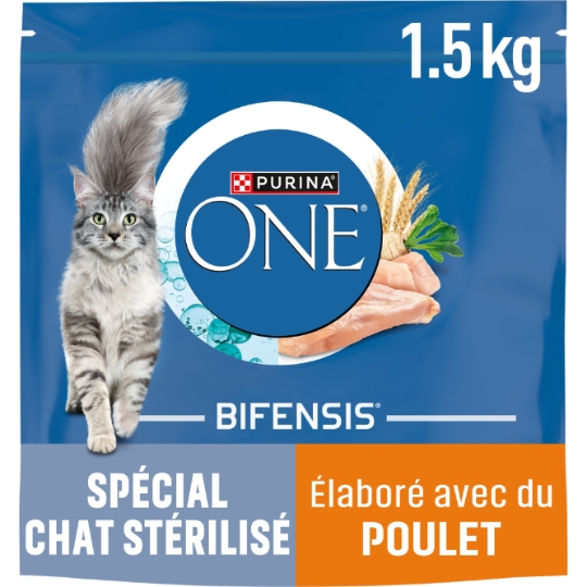 Croquettes Pour Chat Adulte Stérilisé Poulet Bifensis PURINA ONE