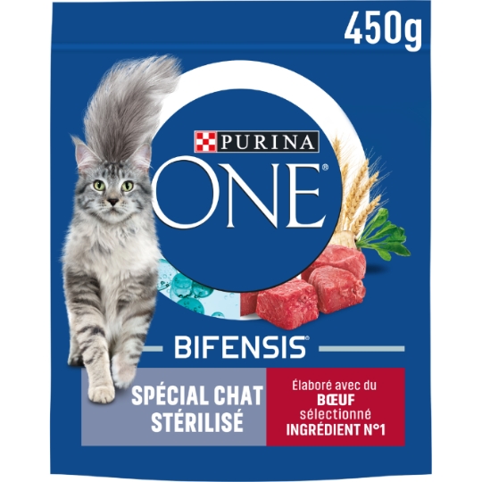 Croquettes Pour Chat Adulte Stérilisé Boeuf Bifensis PURINA ONE